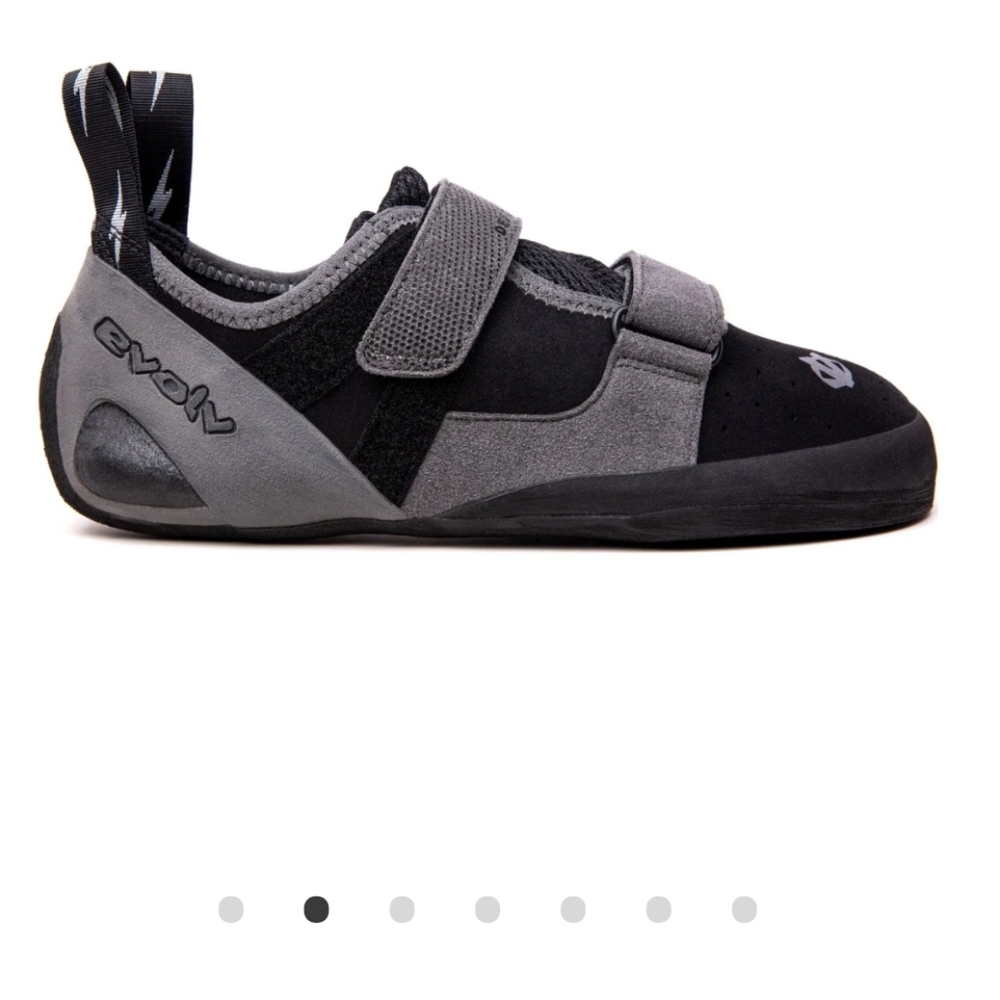 Evolv Defy - grey-black, men's climbing shoes Gray Black